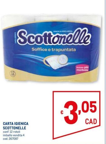 Scottonelle Carta Igienica 12 rotoli