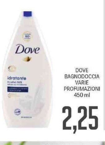 Supermercati Piccolo Dove Bagnodoccia Varie Profumazioni 450 ml offerta