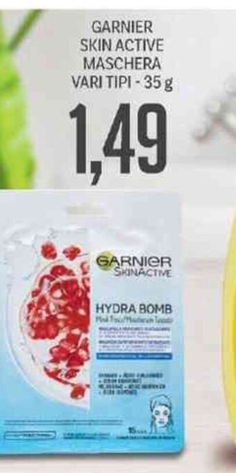 Supermercati Piccolo Garnier Skin Active Maschera Vari Tipi 35 g offerta