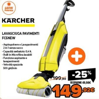 Karcher Lavasciuga Pavimenti FC5NEW
