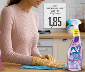 Supermercati Piccolo ACE Candeggina Spray Vari Tipi 800/750 ml offerta