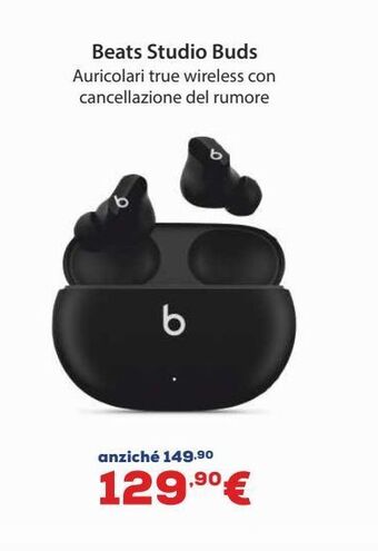 Euronics Beats studio buds offerta