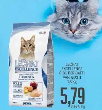 Supermercati Piccolo Lechat Excellence Cibo Per Gatti Vari Gusti 1,5 Kg offerta