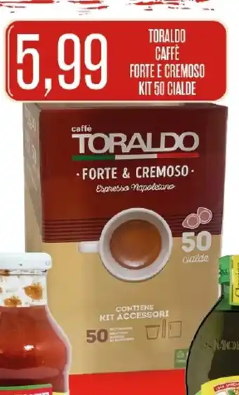Supermercati Pasquale Prisco Toraldo Caffè Forte e Cremoso Kit 50 Cialde offerta