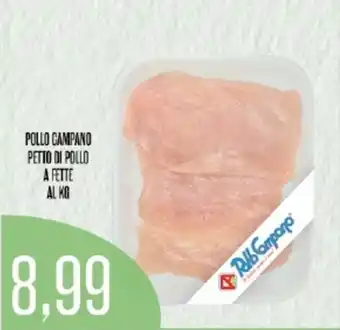 Pollo Campano Petto di Pollo a Fette al kg