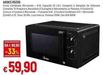 Galassia Ardes 6520G offerta