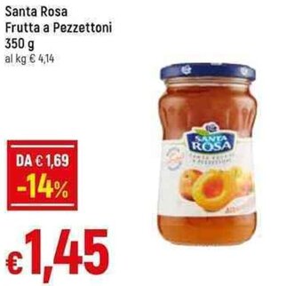 Galassia Santa Rosa Frutta a Pezzettoni 350 g offerta