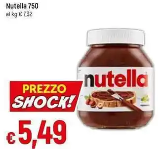 Galassia Ferrero Nutella 750 offerta