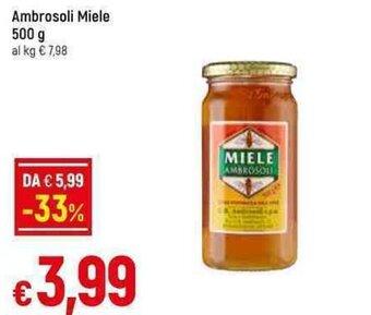 Galassia Ambrosoli Miele 500 g offerta