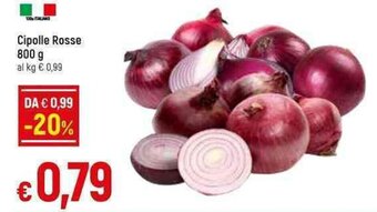 Galassia Cipolle Rosse 800 g offerta