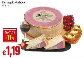 Galassia Formaggio Morlacco offerta