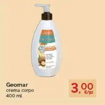 Prodet Geomar crema corpo 400ml offerta
