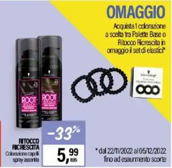 Caddy's Ritocco Ricrescita Colorazione capelli spray assortita offerta