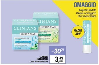 Clinians Hydra Plus Crema viso assortita 50 ml