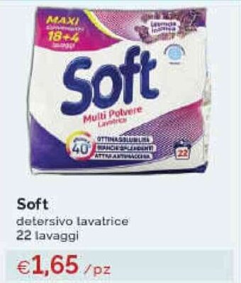 Prodet Soft detersivo lavatrice 22 lavaggi offerta