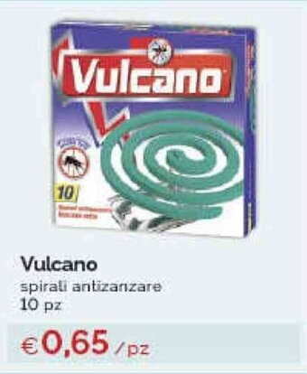 Vulcano spirali antizanzare 10 pz