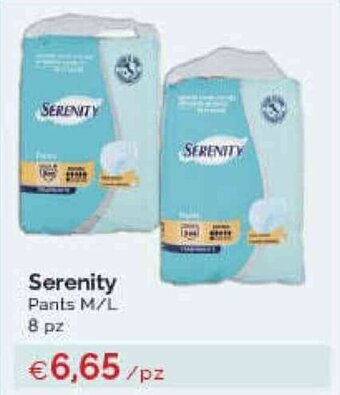 Serenity Pants M/L 8 pz