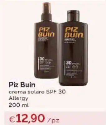 Piz Buin crema solare SPF 30 Allergy 200ml