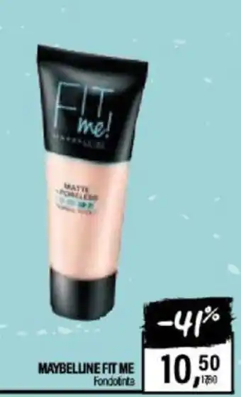 Caddy's Maybelline Fit Me Fondatinta offerta
