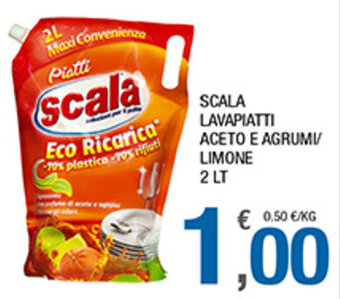 Splendidi e Splendenti Scala Lavapiatti Aceto E Agrumi/Limone 2 LT offerta