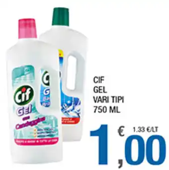 Splendidi e Splendenti Cif Gel 750ml offerta
