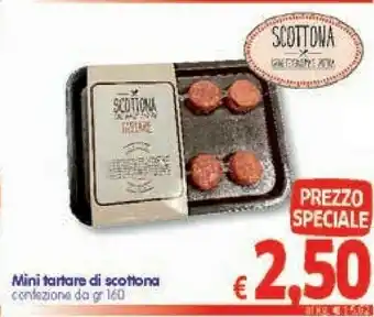 A&O Mini Tartare Di Scottona offerta