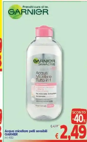 A&O Garnier Acqua Micellare Pelli Sensibili offerta