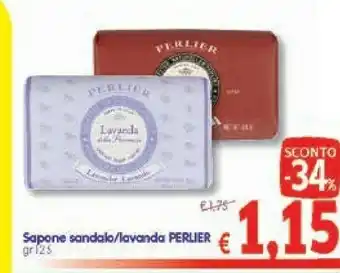 A&O Perlier Sapone Sandalo/lavanda offerta