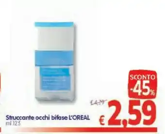A&O L'Oreal Paris Struccante Occhi Bifase offerta