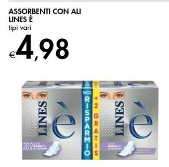 Bennet Lines Assorbenti lines offerta