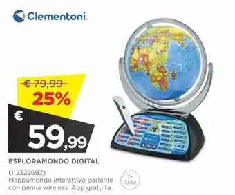 Mappamondo interattivo clementoni