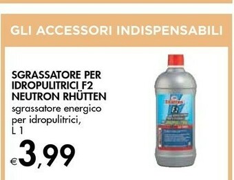 Bennet Sgrassatore offerta