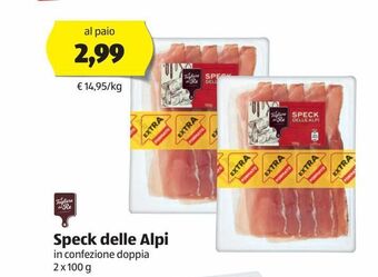 ALDI Speck delle alpi offerta
