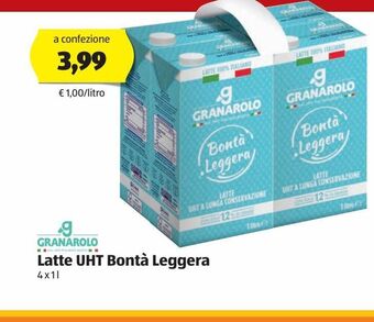 ALDI Latte uht bontà leggera offerta