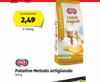 ALDI Patatine metodo artigianale offerta