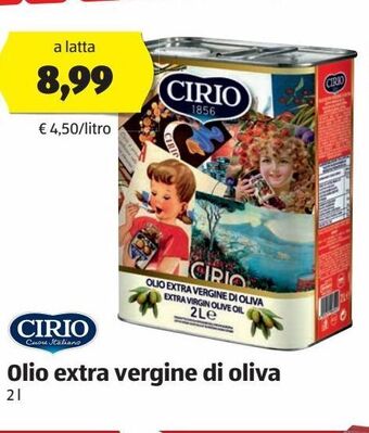 ALDI Olio extra vergine di oliva offerta