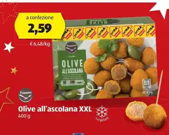 ALDI Olive all'ascolana xxl offerta