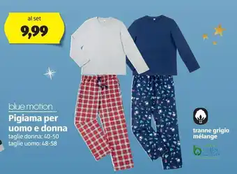 ALDI Pigiama per uomo e donna offerta