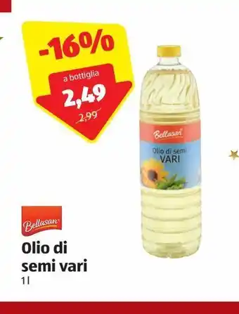 ALDI Olio di semi vari offerta