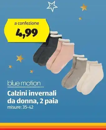 ALDI Calzini invernali da donna 2 paia offerta