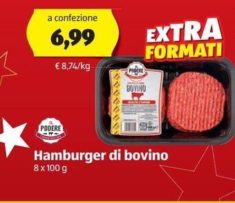 ALDI Hamburger di bovino offerta