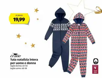 ALDI Tuta natalizia per uomo e donna offerta