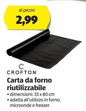 ALDI Carta da forno riutilizzabile offerta