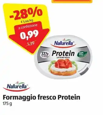 ALDI Formaggio fresco protein offerta