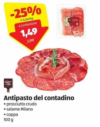 ALDI Antipasto del contadino offerta