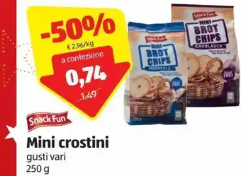 ALDI Min crostini offerta