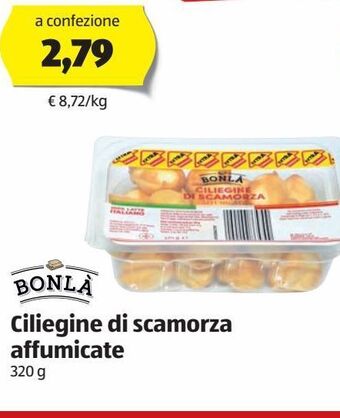 ALDI Ciliegine di scamorza affumicate offerta