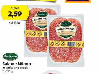ALDI Salame milano offerta