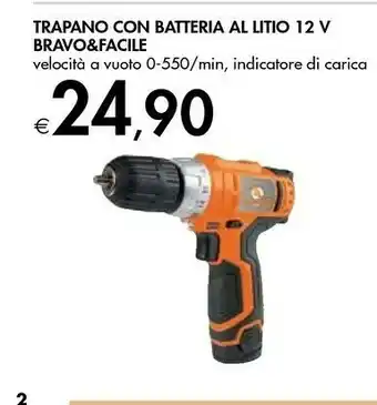 Bennet Trapano a batteria offerta