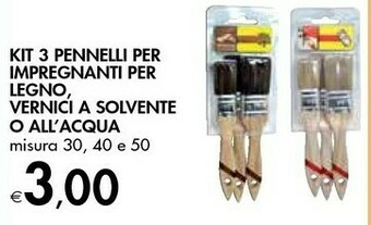 Bennet Misura Pennelli offerta
